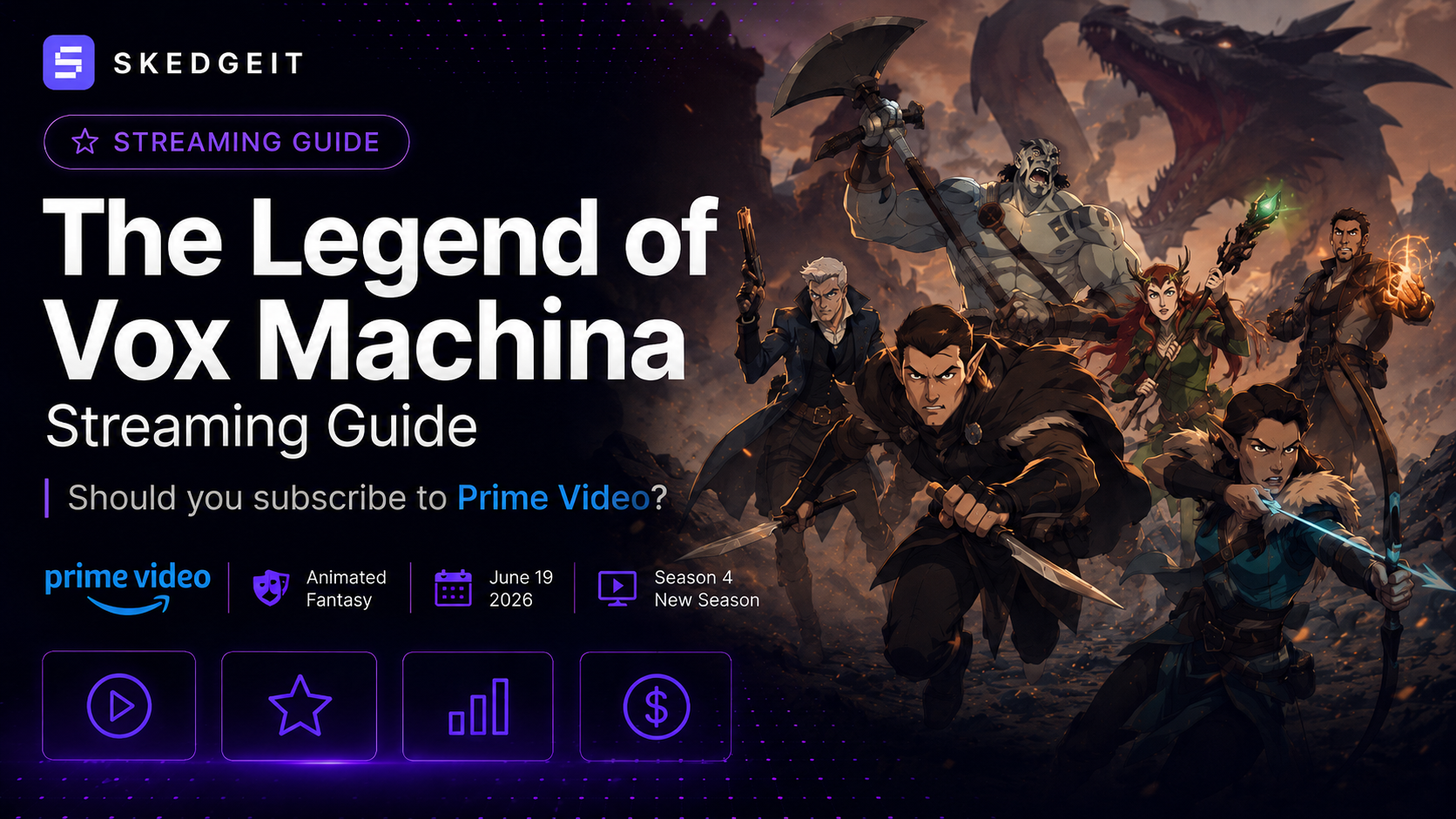 The Legend of Vox Machina Season 4 Streaming Guide
